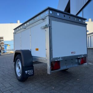 VDM-Gepäckwagen mit weißer PPL-Beschichtung