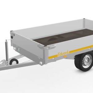 Pritschenanhänger 256x150cm - 1500kg - gebremst