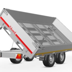 Gebremster Kipper 330x180cm - 2700kg - mit 30cm Aluplatten - Doppelachse